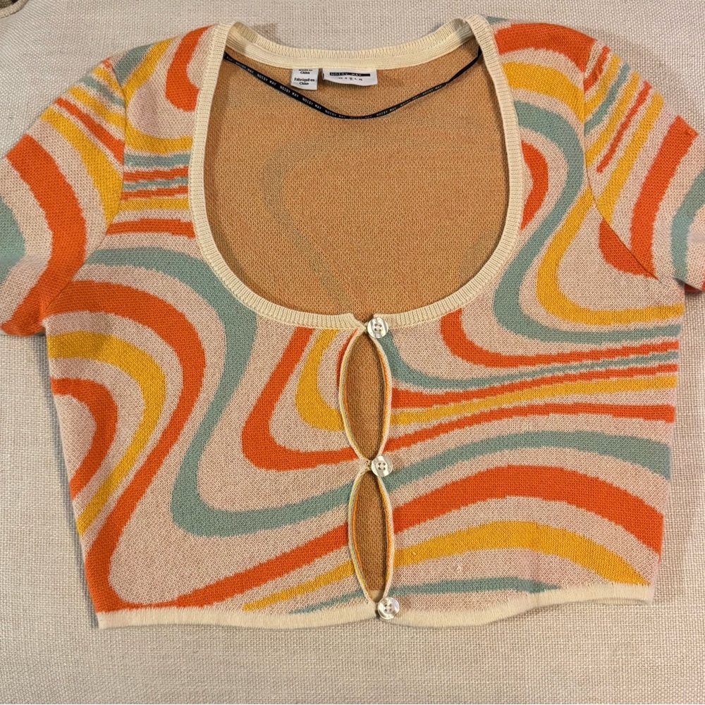 Noisy May Cropped Sweater